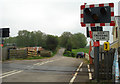 Railway level crossing Broom