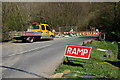 Roadworks at Watergate Bridge