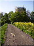 SK3007 : Water Tower from the Byway by Ken Brockway