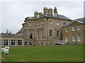 A view of Ednam House Hotel from the garden