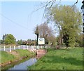 Lynford Hall sign at Mundford