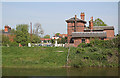 Woodhall Junction Station at Kirkstead Bridge