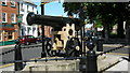 Cannon in front of St. Swithun