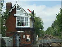 TF1443 : Signalbox, Heckington by Donnylad