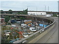 Approaching the Northern Roundabout on the A3220