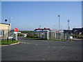 Entrance to Corus steel works