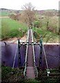 West Hall Suspension Bridge, Addingham