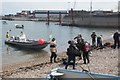 Divers on the Beach at Castletown