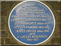 TQ2480 : Blue Plaque on Lansdowne House by Danny P Robinson