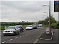 Bank Holiday Monday traffic approaching Horncastle