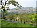 Matlock town from High Tor