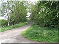 Entrance to Dallacre Farm.