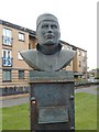 "The Kromer Hat" sculpture in Clydebank