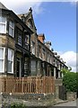 Terraced housing on Killinghall Road