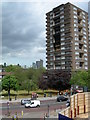 Looking Across New Kent Road to Albert Barnes House