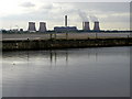 Fiddlers Ferry Power Station from near Runcorn