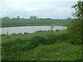 Fishing lake at Curborough