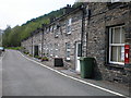 Terrace of cottages at Aberllefenni.