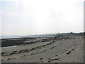 Approaching the road-beach access at Porth  Lleiniog