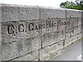 Inscription on Garstang Bridge