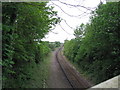 Railway line in Dorchester