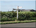 Signpost on Charlton Road