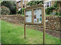 SP4343 : Hanwell village notice board by Duncan Lilly