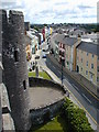 SM9801 : Pembroke Main Street from the castle by Chris Gunns