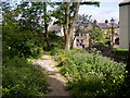 SD4161 : The Glebe Garden and Main Street, Heysham by Humphrey Bolton