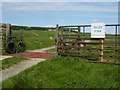 Farm gate and cattle grid