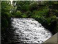 Weir near Hugh Mill, Waterfoot, Lancashire: 2007