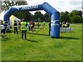 Late finisher at 10k race at Newby Hall