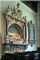 St Helen, Wheathampstead, Herts - Wall monument