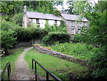 SN1943 : Mill cottages Cwm Plysgog by Natasha Ceridwen de Chroustchoff