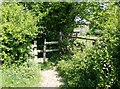 Squeeze stile south of Drewett