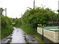 Narrow Lane out of Llanfabon