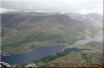NN1361 : Loch Leven and Caolasnacon from pap of Glen Coe by Dave Farmer