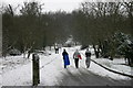 Track to Stafford Castle