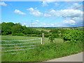 Pylons along the River Allen valley