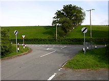 SH8022 : Junction with A494, Rhydymain by liz dawson