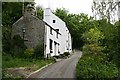 Cottages on the hillside near Old Mill