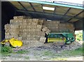 Hay barn at South Hill Farm