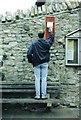 West Lulworth: tall man?s postbox