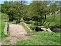 Newsholme Dean: Packhorse Bridge & Clapper Bridge