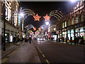 Leicester High Street at Christmas