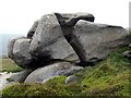 SK1397 : Barrow Stones rock feature. by John Fielding