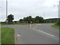 Approach to roundabout B1145/B1149