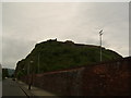 NS4074 : Dumbarton Rock from Castle Street by Stephen Sweeney