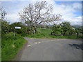NT9504 : Road junction near Sharperton by Andy Gryce