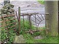 Revolving gateway on Millennium Way near Long Causeway